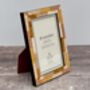 Natalini Yellow And Cream Marquetry Photo Frame, thumbnail 1 of 4