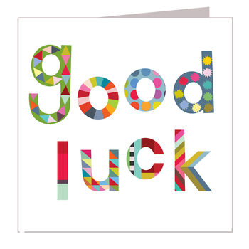 Glossy Good Luck Card, 2 of 5