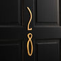 Art Deco Brass House Door Numbers, thumbnail 1 of 4