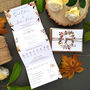Bohemian Autumn Wedding Invitation Sample, thumbnail 2 of 8
