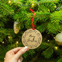 'Merry Christmas' Gold Star Wreath Christmas Decoration, thumbnail 2 of 6