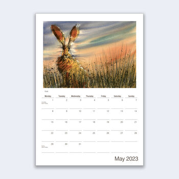 2023 Hare Calendar, 3 of 6