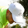 Personalised Golf Clubs Cap Hat Gift For Him, thumbnail 3 of 9