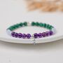 December Birthstone Bracelet Sagittarius Zodiac Gemstone Jewellery Gift, thumbnail 2 of 4