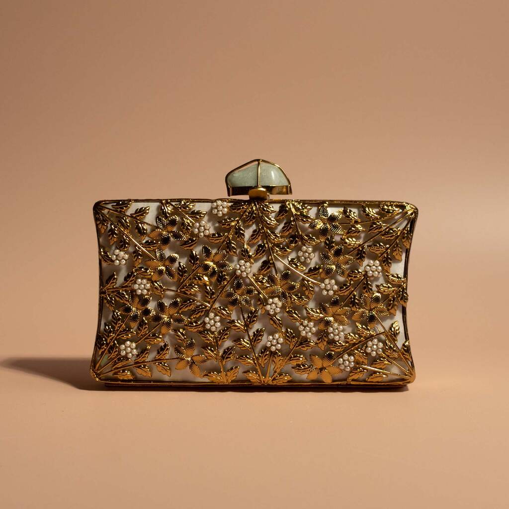 Rani Mother Of Pearl Clutch