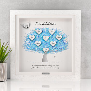 3D Personalised Family Tree Print In Six Colours, 9 of 12