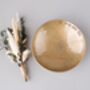 Personalised 8th Anniversary Gift Bronze Bowl Medium, thumbnail 4 of 9