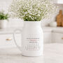 Personalised New Nana Calendar Flower Vase, thumbnail 1 of 2
