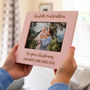 Personalised Pastel Photo Frame For Christening Baptism Gift, thumbnail 1 of 7