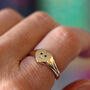 Heart Face Signet Ring, thumbnail 11 of 12