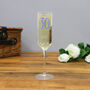 Personalised Milestone Birthday Champagne Flute, thumbnail 1 of 10