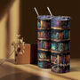 Whimsical Bookcase Insulated Travel Cup – Perfect Gift For Book Lovers, thumbnail 1 of 5