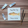 Fishing Father's Day Card, thumbnail 5 of 5