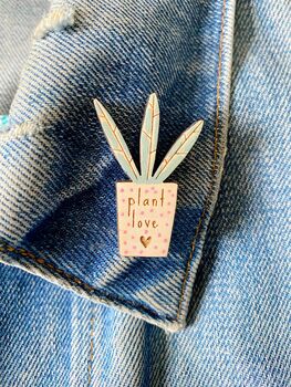 Plant Love Pin Badge, 5 of 5