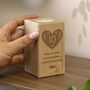 Personalised Anniversary Tealight Holder Gift, thumbnail 2 of 4