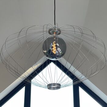Extra Large Wire Frame Spring Light, 2 of 4