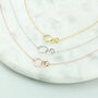 Generations Dainty Sterling 925 Circle Necklace, thumbnail 4 of 6