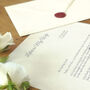 A Letter To My Wife On Our Wedding Day Personalised Keepsake, thumbnail 9 of 12