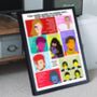 British Music Legends Born To Stand Out Print, thumbnail 2 of 4