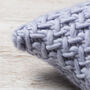 Herringbone Cushion Knitting Kit, thumbnail 2 of 6