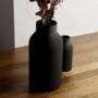 Large Midnight Black 'Bottle' Vase For Dried Flowers, thumbnail 1 of 10