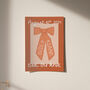 Personalised Tied The Knot Print Wedding Gift, thumbnail 9 of 12