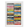 70s Music Fan Gift, 1970s Albums Personalised Print, thumbnail 7 of 9