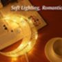 Battery Powered Decorative Moon Table Lamp LED, thumbnail 3 of 8