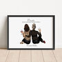 Personalised Mother Daughter Unframed Print, thumbnail 1 of 9