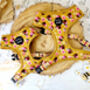 Vintage Yellow Buttercup Peonies Dog Harness, thumbnail 1 of 11