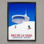 Pas De La Casa Ski Resort Poster, thumbnail 1 of 6