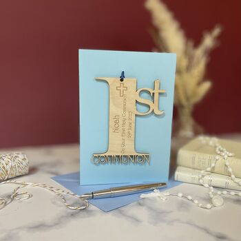 Personalised First Holy Communion Card, 10 of 10