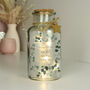 Personalised Botanical LED Glass Jar – Perfect Wedding Gift For Couples, thumbnail 3 of 5