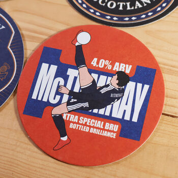 Scotland Football Beer Mats, 4 of 10