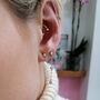 Opal Chandelier Stud Single Earring, thumbnail 5 of 6