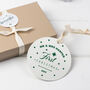 Personalised Couples First Christmas Bauble, thumbnail 4 of 4