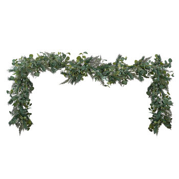 Eucalyptus Foliage Christmas Garland, 2 of 3