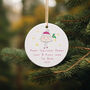 Merry Christmas Mummy Love From The Bump Decoration C, thumbnail 1 of 4