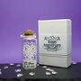 Personalised 13th Heart Lace Anniversary Mini Bottle Gift, thumbnail 3 of 3