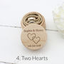 Personalised Wooden Wedding Ring Box In Nine Designs, thumbnail 5 of 12