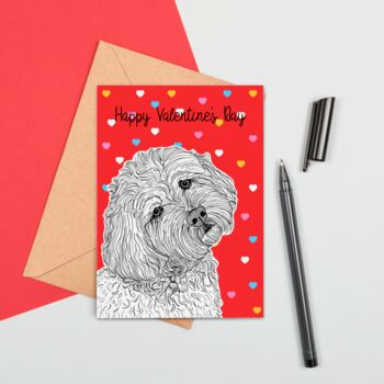Large Valentine's Day Dog Breed Cards, 2 of 4