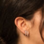 Sterling Silver Small Hoop Earrings For Women, thumbnail 1 of 5