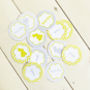 Chevron Personalised Party Decoration Pack, thumbnail 7 of 8