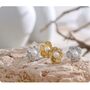 Monaco D’or Gold Pearl Daisy Flower Stud Gift Earrings, thumbnail 5 of 5