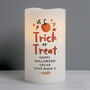 Personalised Trick Or Treat LED Candle, thumbnail 5 of 6