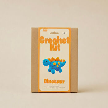 Stegosaurus Dinosaur Crochet Kit, 6 of 7