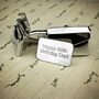 Personalised Engraved Envelope Message Card Cufflinks, thumbnail 1 of 2