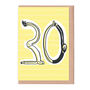 Bendy Milestone Birthday Age Cards, thumbnail 7 of 12