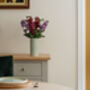 Large Cylinder Handmade Stoneware Vase In Jade Green, thumbnail 4 of 4