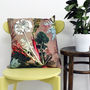 Tropical Design Throw Pillow, Scatter And Sofa Cushion, thumbnail 1 of 4
